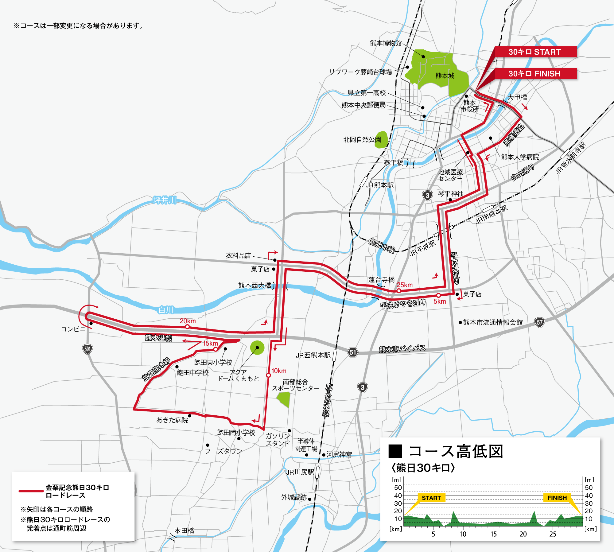 金栗記念熊日30キロロードレース