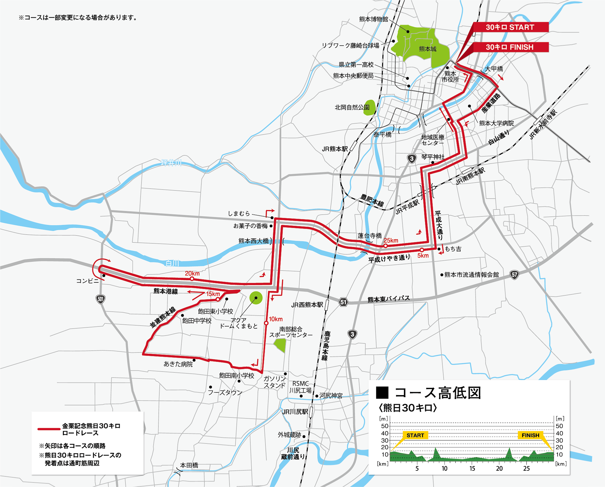 金栗記念熊日30キロロードレース